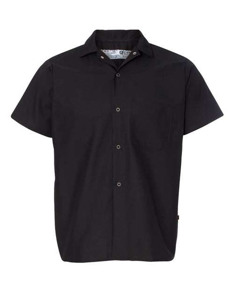 Chef Designs Poplin Cook Shirt with Gripper Closures