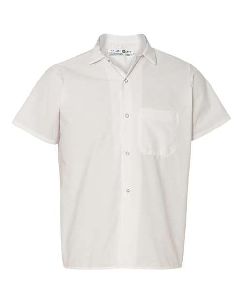 Chef Designs Poplin Cook Shirt with Gripper Closures