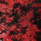 Dusted Sequins Nylon Spandex Fabric - Purple Black/Silver Black/Gold Black/Red Black, Round Sequins, 52/54" Width (1 Yard)