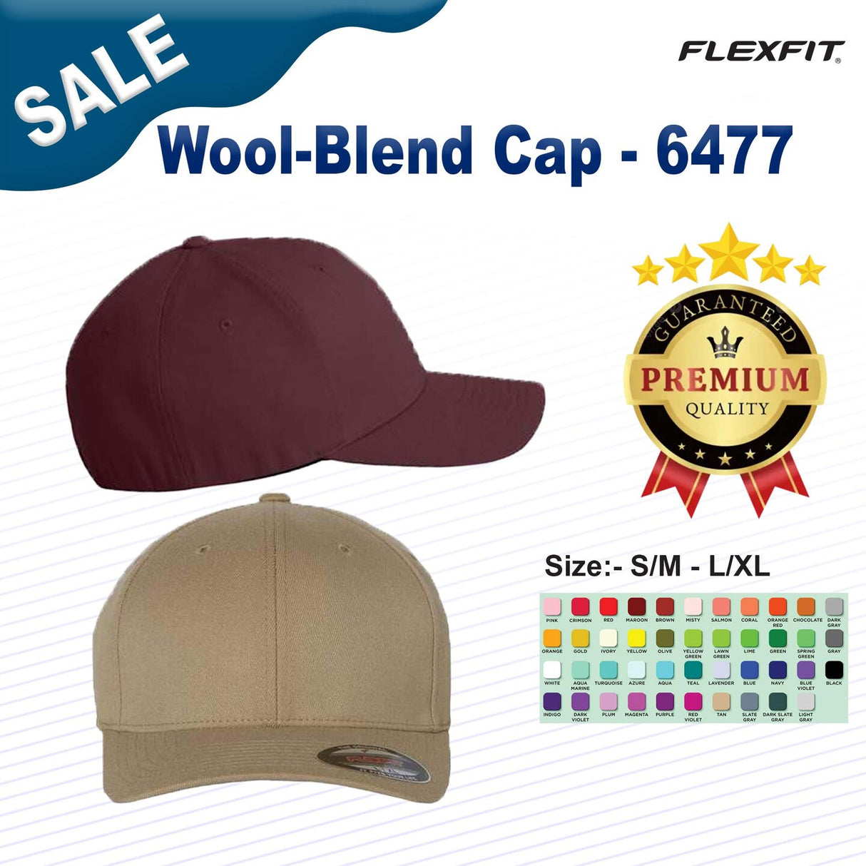 Flexfit® Wool-Blend Cap