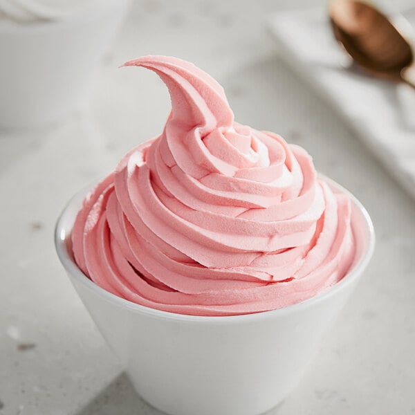 Oringer Strawberry Dream Soft Serve Ice Cream Flavoring 1 Quart