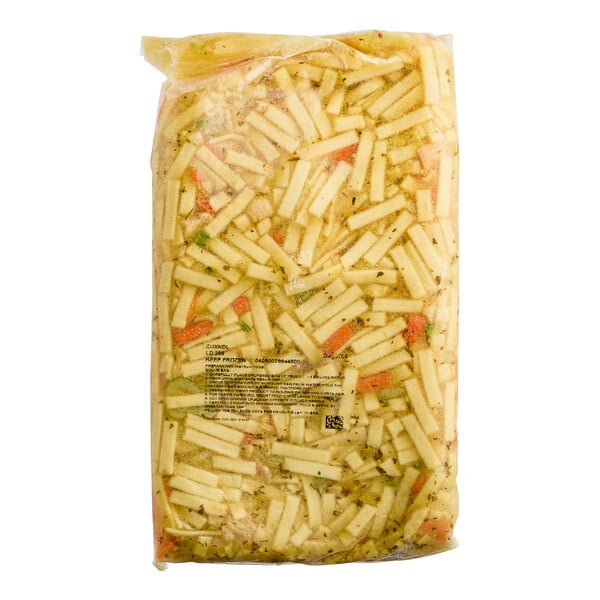 Chef Francisco Chicken Noodle Soup 8 lb. - 4/Case
