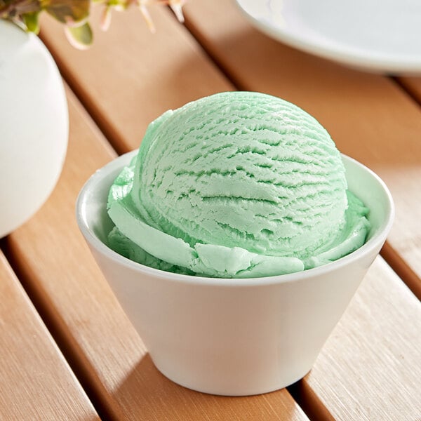 Oringer Mint Chocolate Chip Hard Serve Ice Cream Flavoring 1 Quart