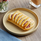 Bridor Ready-to-Bake Strawberry Cheesecake Danish 3.5 oz. - 84/Case