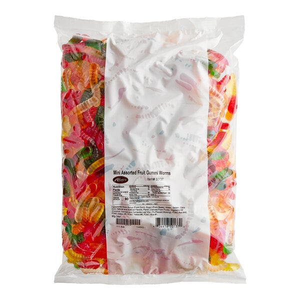 Albanese Mini Gummi Worms Topping 5 lb.