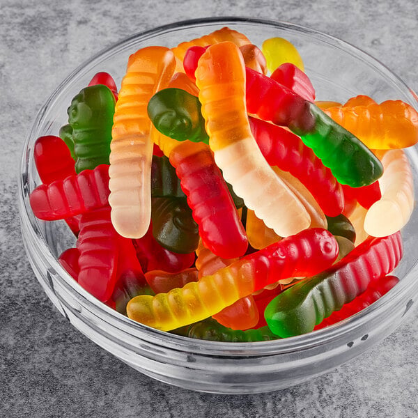 Albanese Mini Gummi Worms Topping 5 lb.