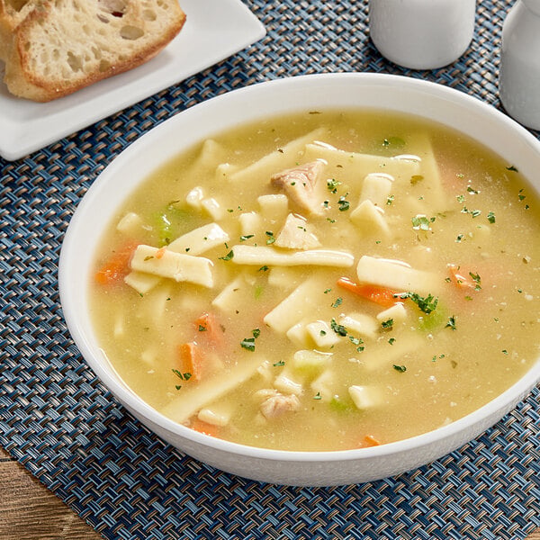 Chef Francisco Chicken Noodle Soup 8 lb. - 4/Case