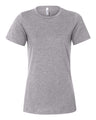 BELLA + CANVAS® Women’s Relaxed Fit Short Sleeve Heather CVC Tee