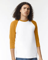 American Apparel® CVC Crewneck Three-Quarter Sleeve Tee