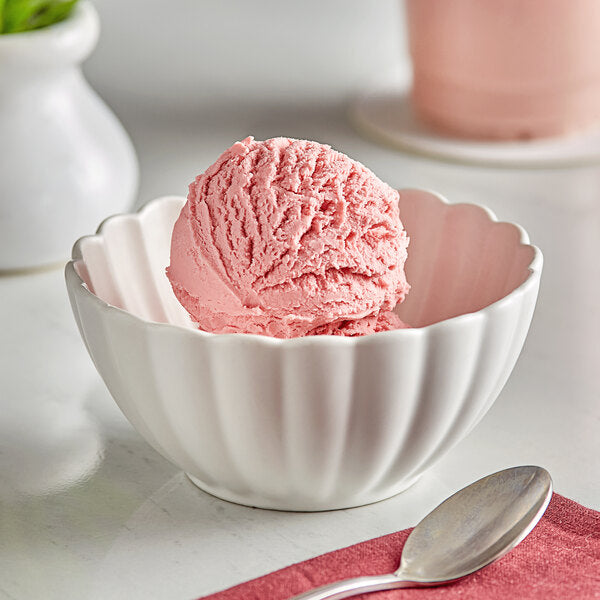 Oringer Red Raspberry Puree Hard Serve Ice Cream Base 1 Gallon
