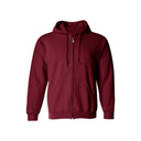 Sudadera clásica con capucha y cremallera completa Gildan | Sudadera de forro polar