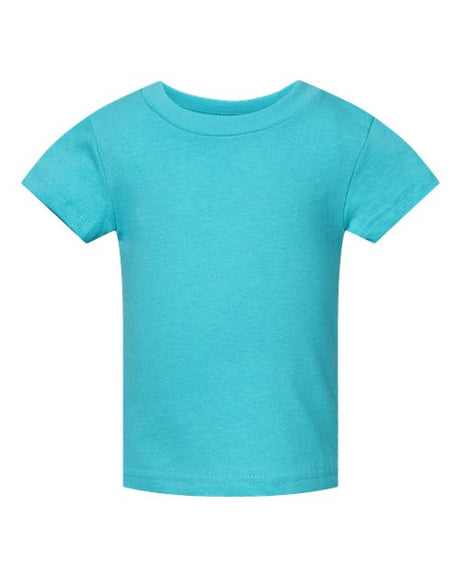 RADYAN® Infant Cotton Crewneck Short Sleeve Jersey T-shirt