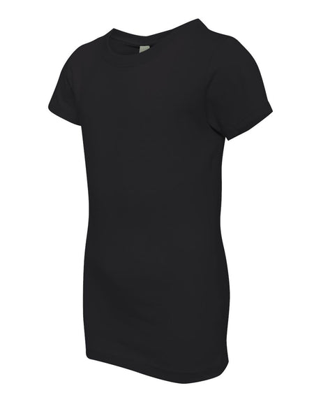 Next Level® Girls Cotton Princess Crewneck Short Sleeve T-Shirt