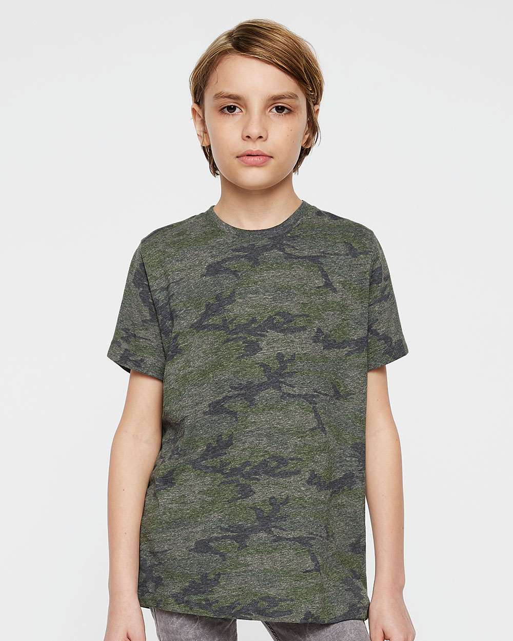 LAT® Youth Fine Jersey Crewneck Short Sleeve Tee