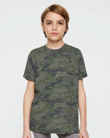 LAT® Youth Fine Jersey Crewneck Short Sleeve Tee