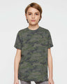 LAT® Youth Fine Jersey Crewneck Short Sleeve Tee