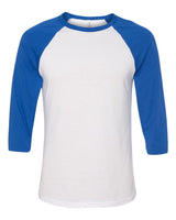 BELLA + CANVAS® Three-Quarter Crewneck Baseball T-Shirt