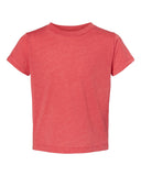BELLA + CANVAS® Toddler Triblend Tee Crewneck Short Sleeve T-Shirt