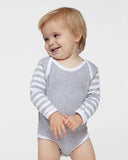 RADYAN® Infant Fine Jersey Long Sleeve Bodysuit