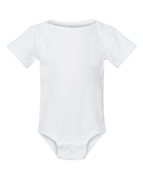 RADYAN® Infant Baby Rib Crewneck Short Sleeve Bodysuit