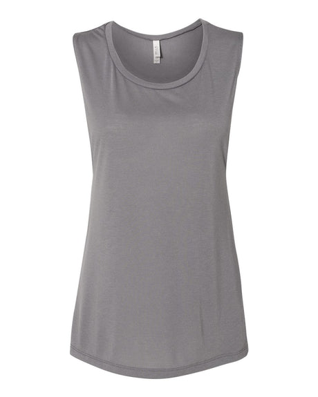 BELLA + CANVAS® Women's Flowy Scoop Muscle Tank