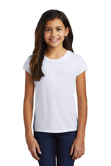 District® Girls Perfect Tri Short Sleeve Crew Neck Tee