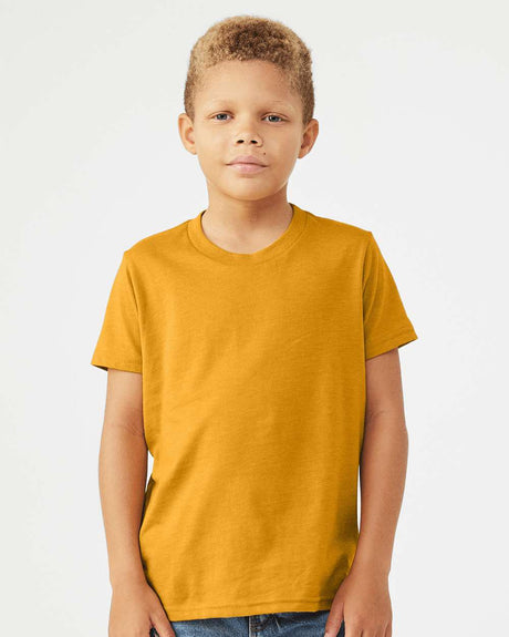 BELLA + CANVAS® Youth CVC Jersey Crew Neck Short Sleeve Tee - 3001YCVC