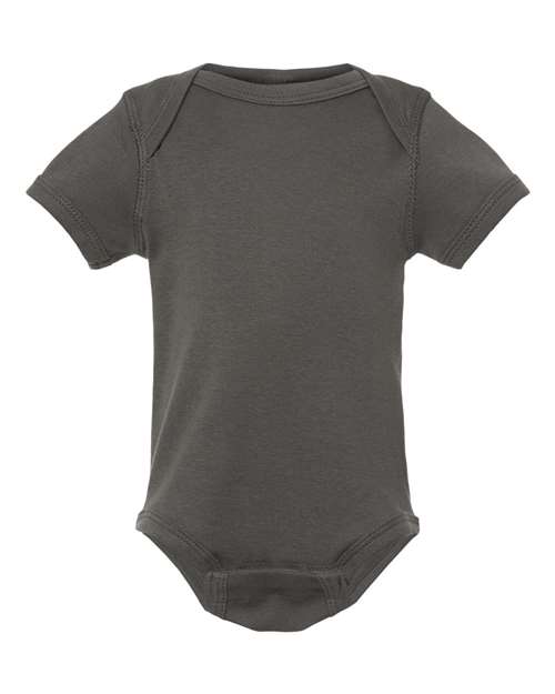 RADYAN® Infant Short Sleeve Baby Rib Bodysuit