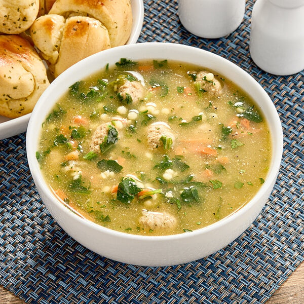 Chef Francisco Italian-Style Wedding Soup 8 lb. - 4/Case