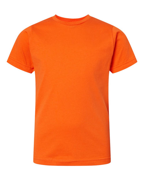 LAT® Youth Fine Jersey Crewneck Short Sleeve Tee