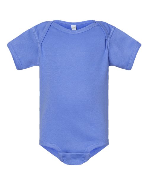RADYAN® Infant Baby Rib Short Sleeve Bodysuit