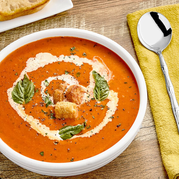 Chef Francisco Tomato Basil Soup 8 lb. - 4/Case