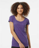 Tultex® Women's Poly Rich Scoop Neck Short Sleeve T-Shirt