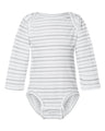 RADYAN® Infant Fine Jersey Long Sleeve Bodysuit