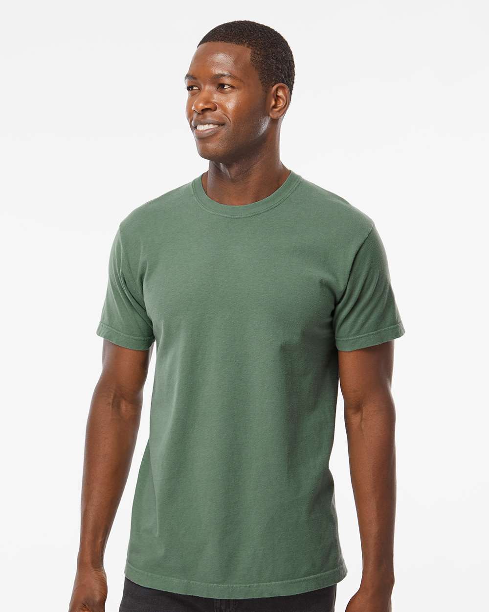 Vintage Garment-Dyed Crewneck Short Sleeve T-Shirt