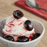 Oringer Black Cherry Halves Dessert / Sundae Topping 2 Gallon - 2/Case
