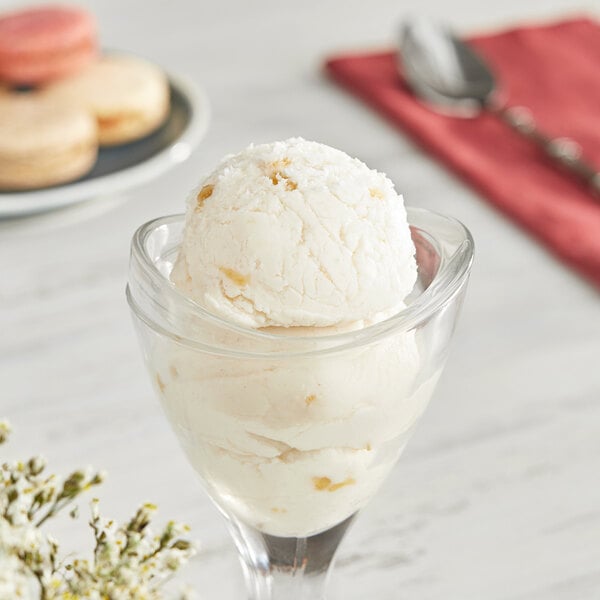 I. Rice Apple Hard Serve Ice Cream Base 2 Gallon