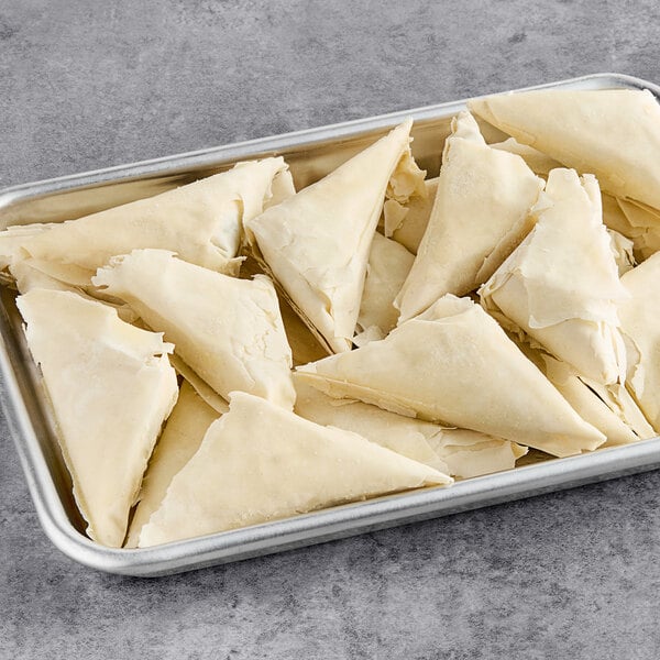 Cuisine Innovations Greek Spanakopita 0.63 oz. - 100/Case