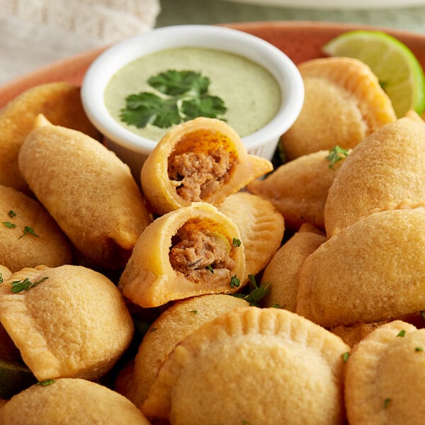 Cuisine Innovations Beef Empanada 1.1 oz. - 100/Case