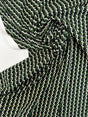 Viscose Crepe Printed Green Black