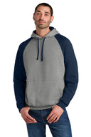Jerzees® Adult NuBlend Colorblock Raglan Hoodie Sweatshirt