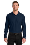 Port Authority® Wearever Signature Pique Long Sleeve Polo