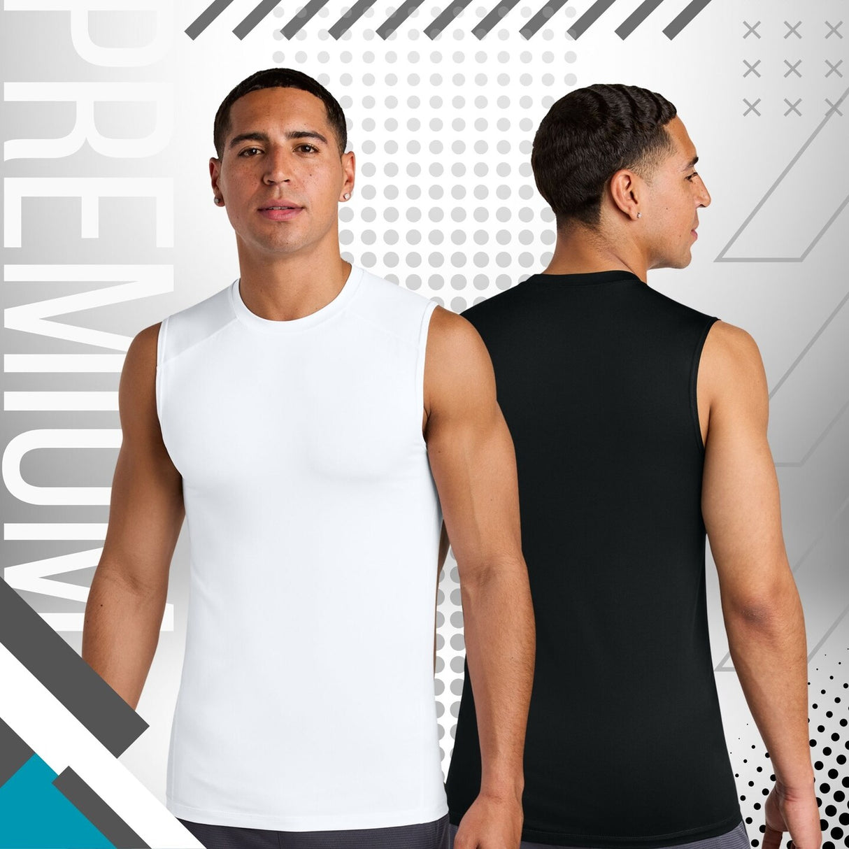 Sport-Tek® PosiCharge Compression Sleeveless Tee