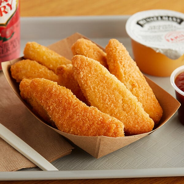 Jack & Annie's Vegan Plant-Based Chicken Tenders 2.5 lb. - 4/Case
