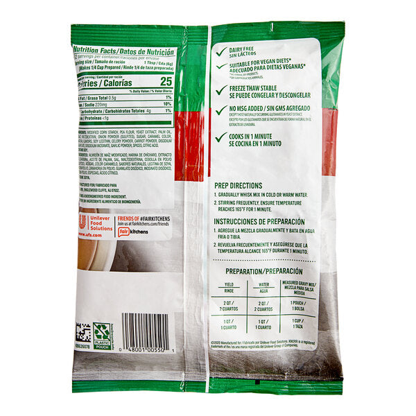 Knorr 6.83 oz. Brown Gravy Mix - 6/Case