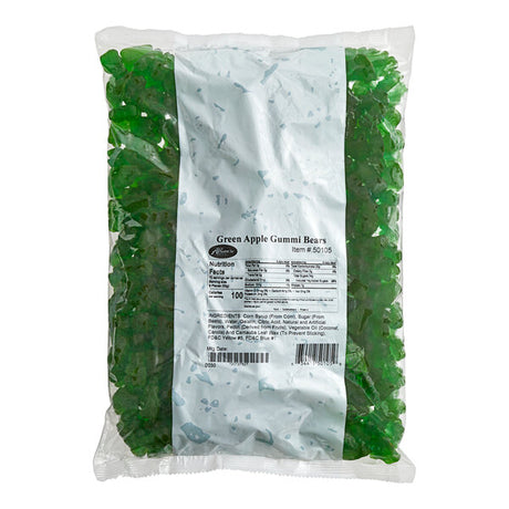 Albanese Green Apple Gummi Bears 5 lb.