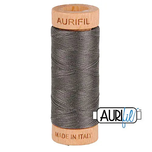 Cotton Thread 80wt Dark Pewter Spool