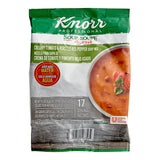 Knorr 17.1 oz. Soup du Jour Creamy Tomato and Roasted Red Pepper Soup Mix - 4/Case