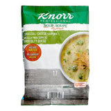 Knorr 21 oz. Soup du Jour Broccoli Cheese Soup Mix - 4/Case