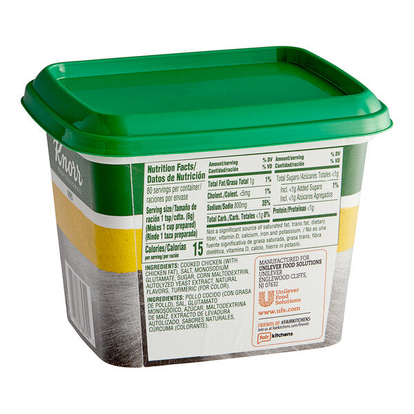 Knorr 095 1 lb. Chicken Base - 12/Case